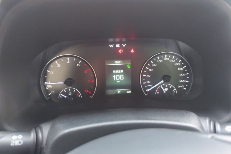 Used Wey VV5 2021 1.5T Two-Wheel Drive Color Pioneer Instrument Cluster
