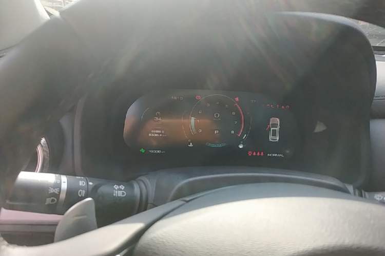 Used Wey VV5 2021 1.5T Two-Wheel Drive Smart Pioneer Instrument Cluster