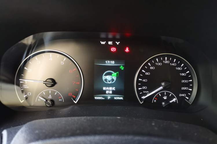 Used Wey VV5 2021 1.5T Two-Wheel Drive Color Pioneer Instrument Cluster