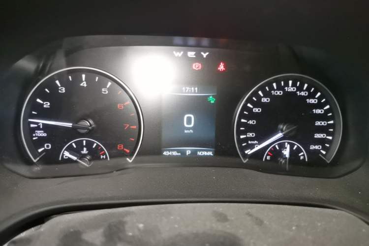 Used Wey VV5 2021 1.5T Two-Wheel Drive Color Pioneer Instrument Cluster