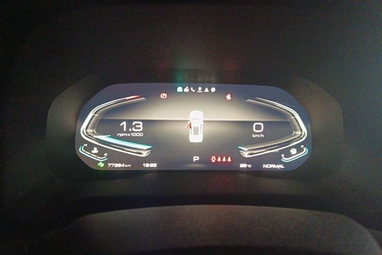 Used Wey VV5 2021 1.5T Two-Wheel Drive Smart Pioneer Instrument Cluster