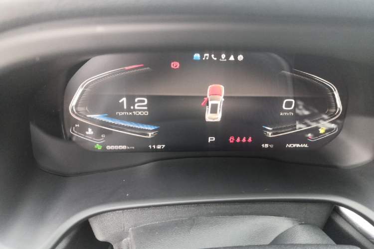 Used Wey VV5 2021 1.5T Two-Wheel Drive Smart Pioneer Instrument Cluster