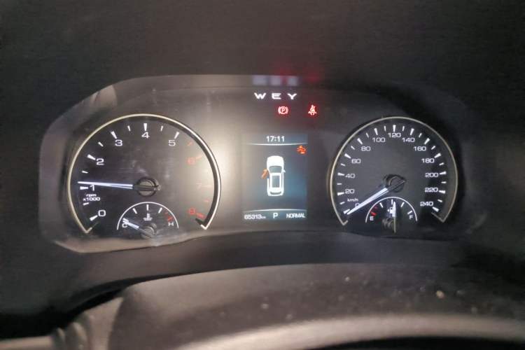 Used Wey VV5 2021 1.5T Two-Wheel Drive Color Pioneer Instrument Cluster