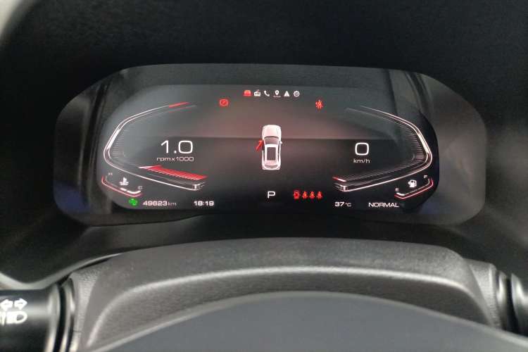 Used Wey VV5 2021 1.5T Two-Wheel Drive Smart Pioneer Instrument Cluster