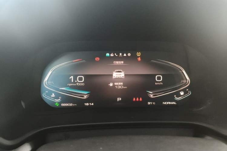 Used Wey VV5 2021 1.5T Two-Wheel Drive Smart Pioneer Instrument Cluster