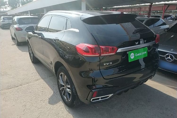 Used Wey VV5 2021 1.5T Two-Wheel Drive Smart Pioneer Rear Left 45 Deg