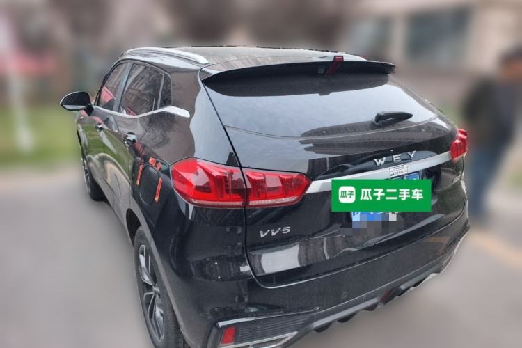 Used Wey VV5 2021 1.5T Two-Wheel Drive Smart Pioneer Rear Left 45 Deg