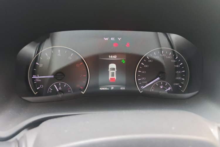 Used Wey VV5 2021 1.5T Two-Wheel Drive Color Pioneer Instrument Cluster