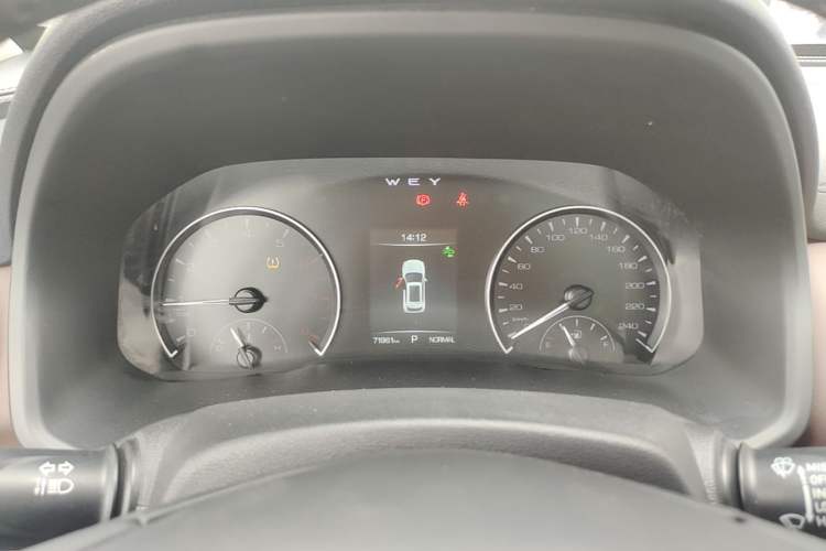 Used Wey VV5 2021 1.5T Two-Wheel Drive Color Pioneer Instrument Cluster