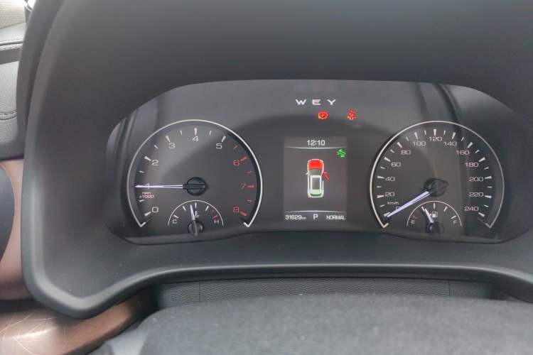Used Wey VV5 2021 1.5T Two-Wheel Drive Color Pioneer Instrument Cluster