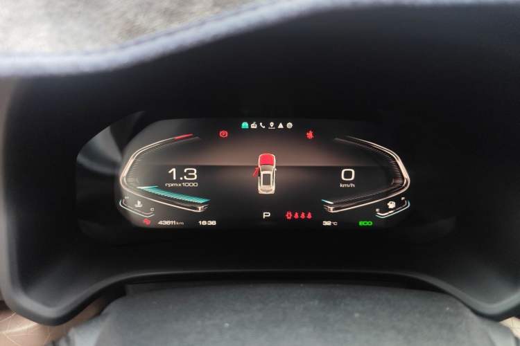 Used Wey VV5 2021 1.5T Two-Wheel Drive Smart Pioneer Instrument Cluster