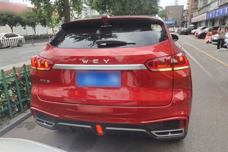 Used Wey VV5 2021 1.5T Two-Wheel Drive Color Pioneer Rear