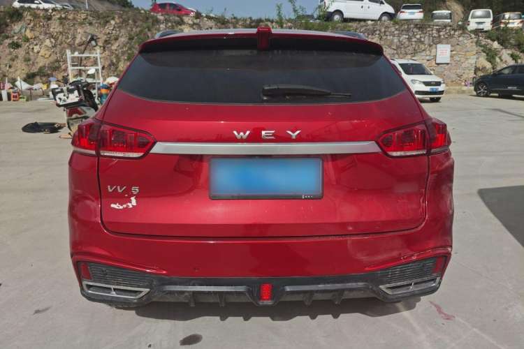 Used Wey VV5 2021 1.5T Two-Wheel Drive Color Pioneer Rear