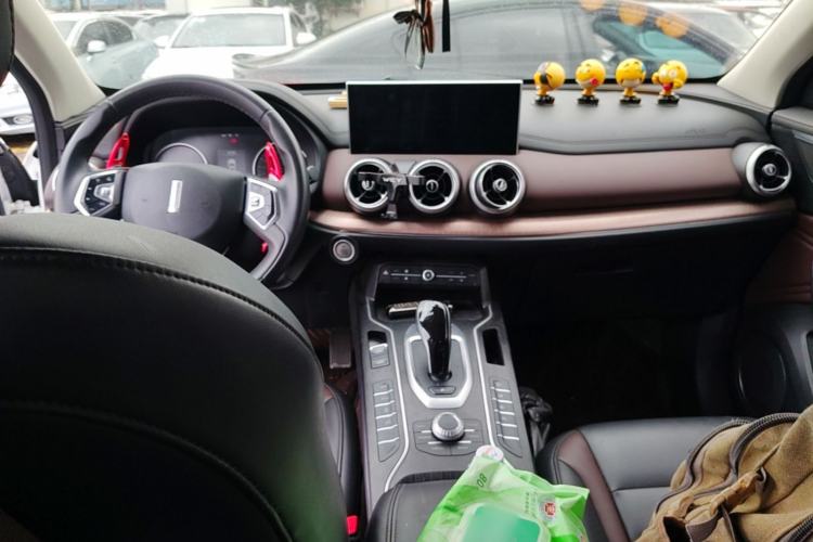 Used Wey VV5 2021 1.5T Two-Wheel Drive Color Pioneer Center Console