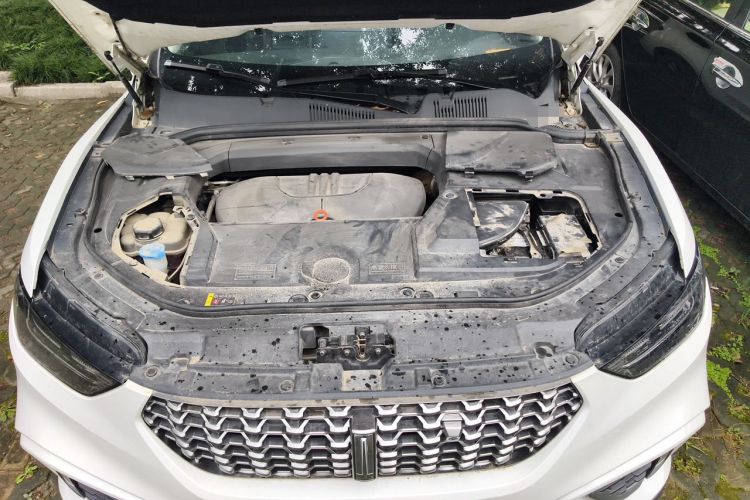 Used Wey VV5 2021 1.5T Two-Wheel Drive Color Pioneer Engine Bay