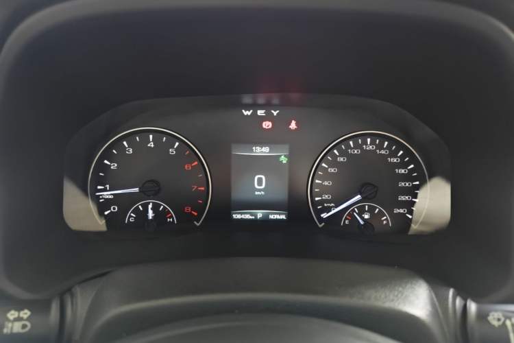 Used Wey VV5 2021 1.5T Two-Wheel Drive Color Pioneer Instrument Cluster