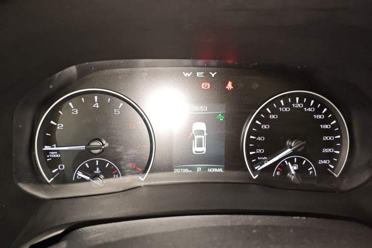 Used Wey VV5 2021 1.5T Two-Wheel Drive Color Pioneer Instrument Cluster