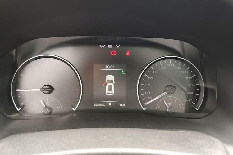Used Wey VV5 2021 1.5T Two-Wheel Drive Color Pioneer Instrument Cluster