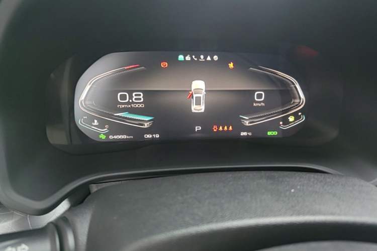 Used Wey VV5 2021 1.5T Two-Wheel Drive Smart Pioneer Instrument Cluster