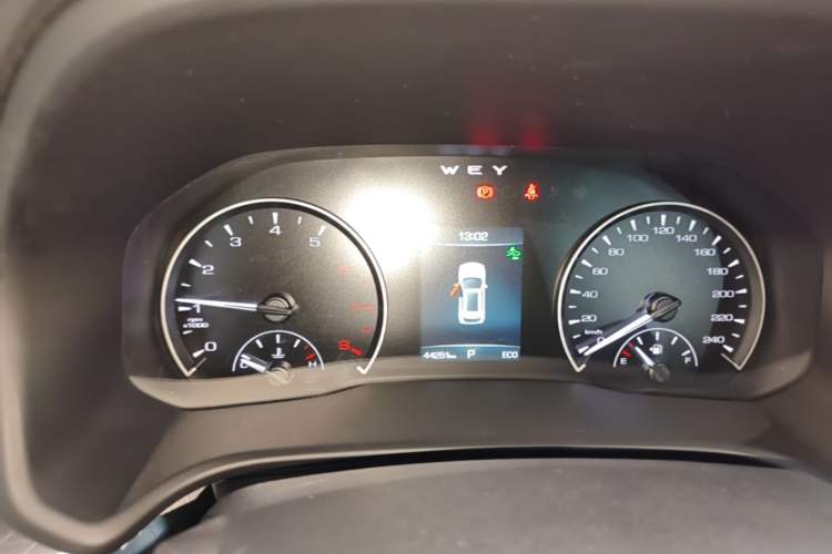 Used Wey VV5 2021 1.5T Two-Wheel Drive Color Pioneer Instrument Cluster