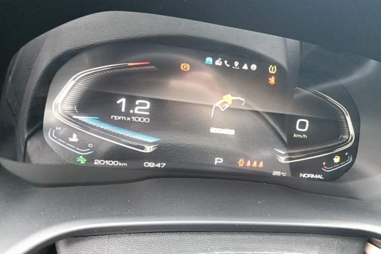 Used Wey VV5 2021 1.5T Two-Wheel Drive Smart Pioneer Instrument Cluster