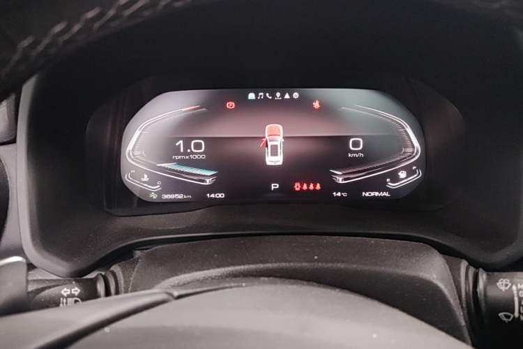 Used Wey VV5 2021 1.5T Two-Wheel Drive Smart Pioneer Instrument Cluster
