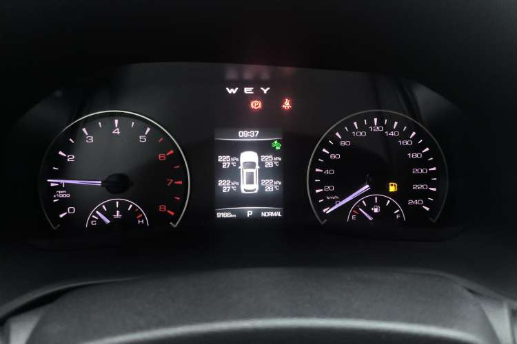 Used Wey VV5 2021 1.5T Two-Wheel Drive Color Pioneer Instrument Cluster