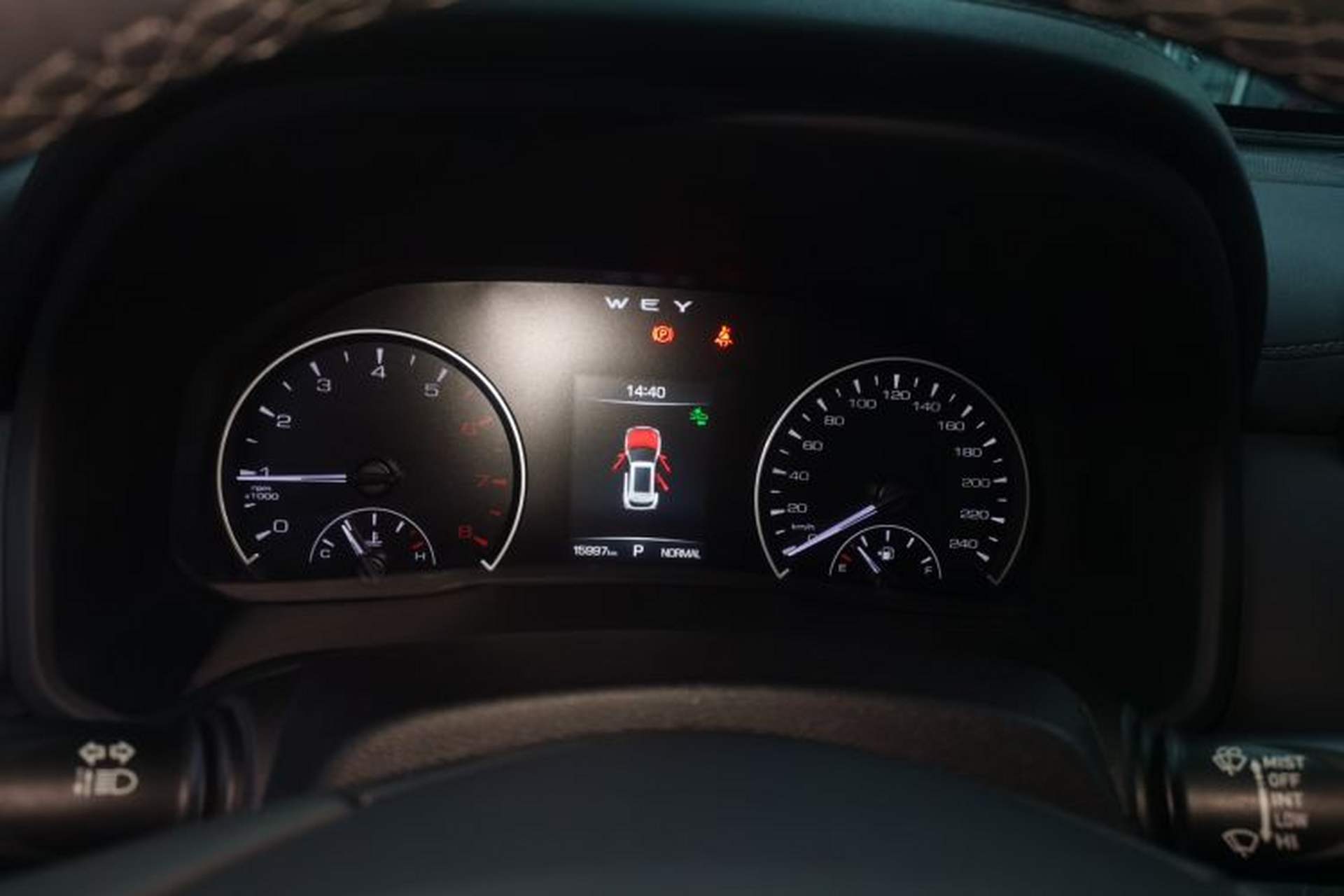 Used Wey VV5 2021 1.5T Two-Wheel Drive Color Pioneer Instrument Cluster
