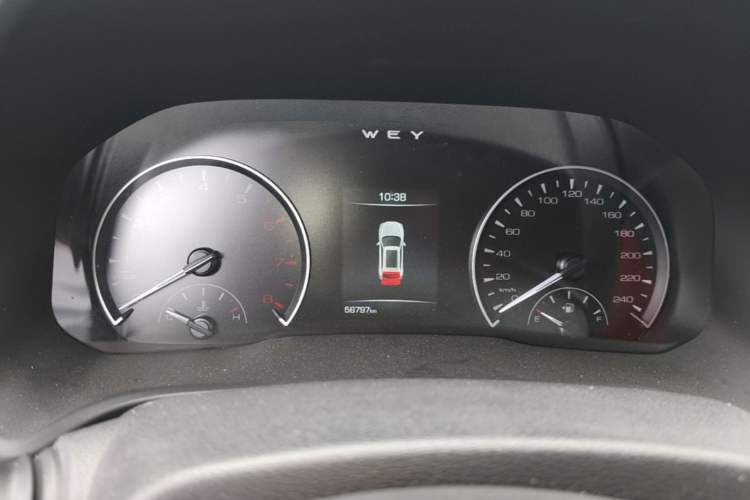 Used Wey VV5 2021 1.5T Two-Wheel Drive Color Pioneer Instrument Cluster
