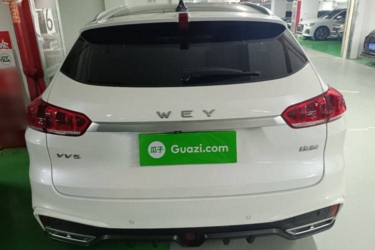 Used Wey VV5 2021 1.5T Two-Wheel Drive Color Pioneer Rear