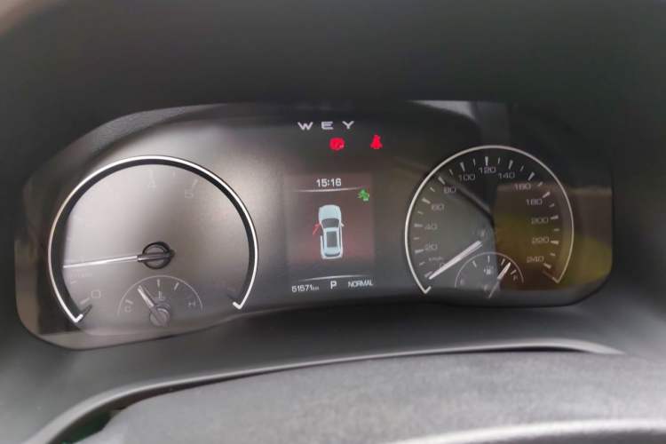 Used Wey VV5 2021 1.5T Two-Wheel Drive Color Pioneer Instrument Cluster