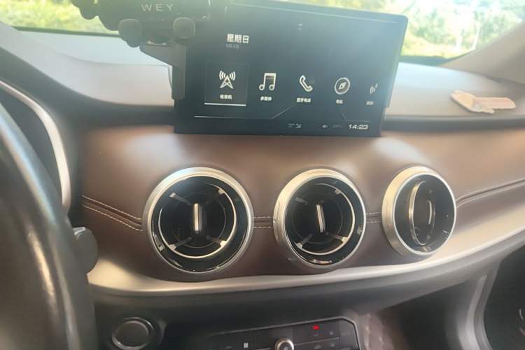 Used Wey VV6 2018 2.0T Two-Wheel-Drive Ultra-Luxury Version China V Standard Audio And AC Panel