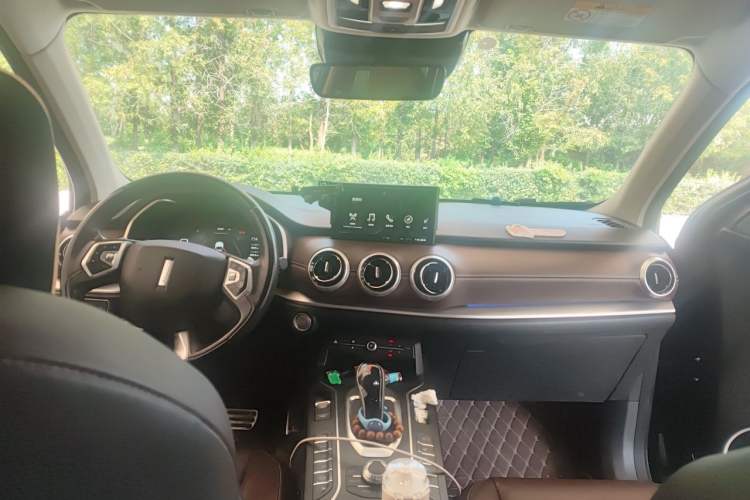 Used Wey VV6 2018 2.0T Two-Wheel-Drive Ultra-Luxury Version China V Standard Center Console