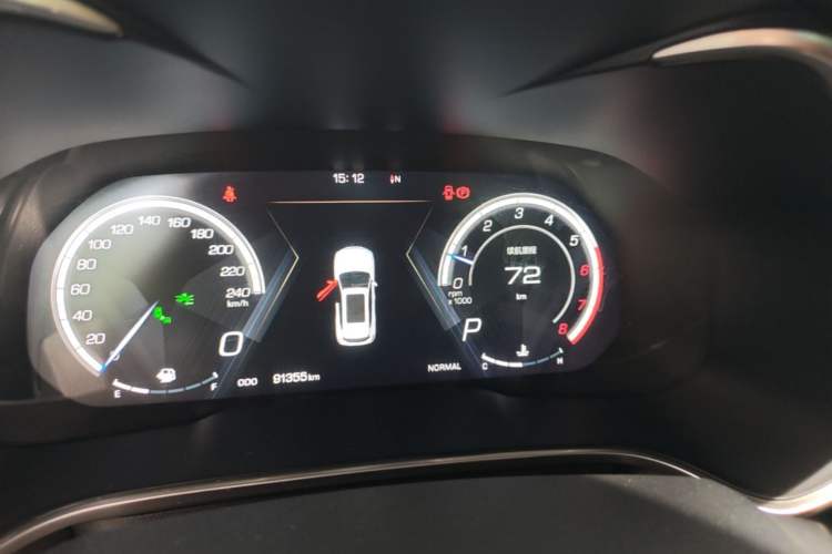 Used Wey VV6 2018 2.0T Two-Wheel Drive Flagship Version China V Standard Instrument Cluster