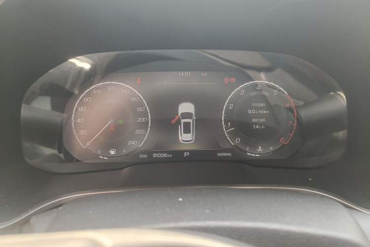 Used Wey VV6 2018 2.0T Two-Wheel-Drive Ultra-Luxury Version China V Standard Instrument Cluster