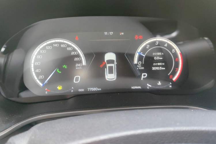 Used Wey VV6 2018 2.0T Two-Wheel Drive Flagship Version China V Standard Instrument Cluster