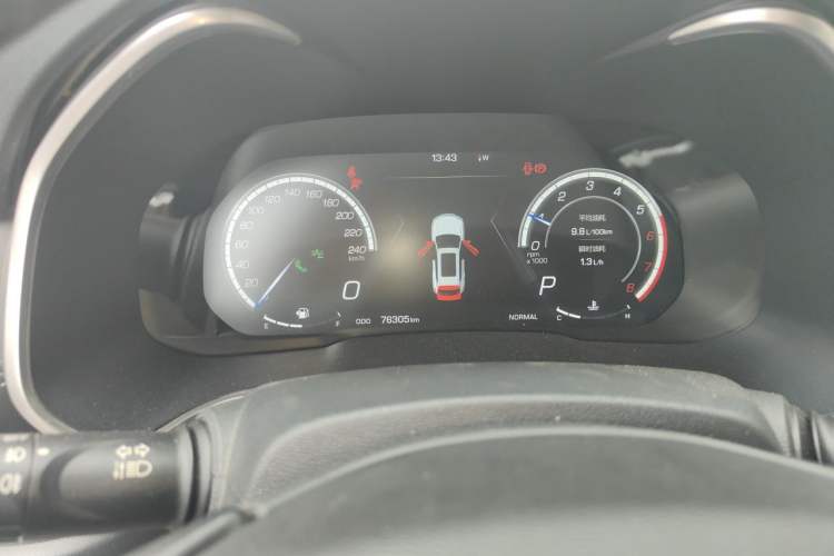 Used Wey VV6 2018 2.0T Two-Wheel-Drive Ultra-Luxury Version China V Standard Instrument Cluster