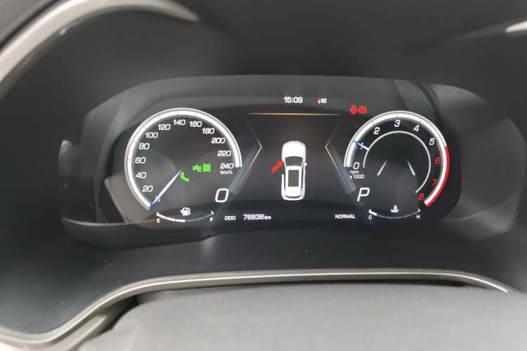 Used Wey VV6 2018 2.0T Two-Wheel Drive Flagship Version China V Standard Instrument Cluster