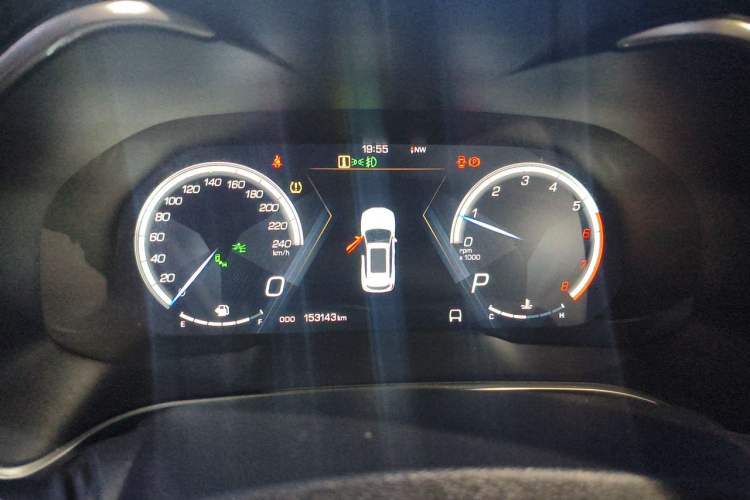 Used Wey VV6 2018 2.0T Four-Wheel Drive Flagship Version China V Standard Instrument Cluster