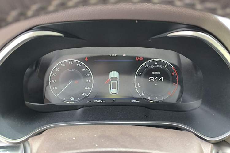 Used Wey VV6 2018 2.0T Two-Wheel Drive Flagship Version China V Standard Instrument Cluster