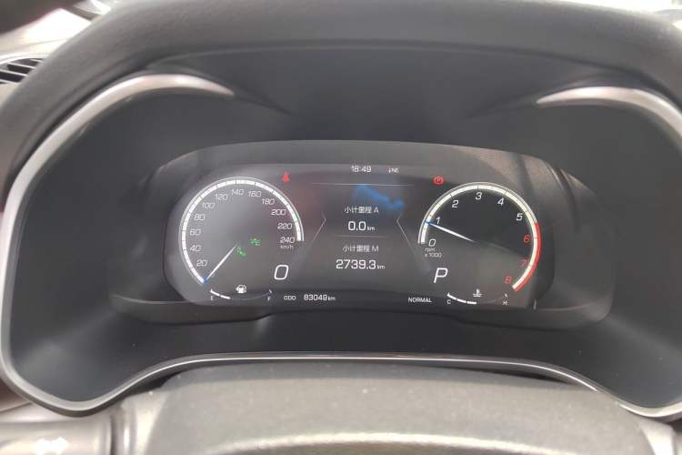 Used Wey VV6 2018 2.0T Two-Wheel-Drive Ultra-Luxury Version China V Standard Instrument Cluster