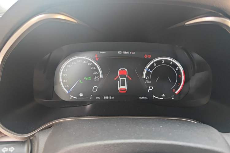 Used Wey VV6 2018 2.0T Two-Wheel Drive Flagship Version China V Standard Instrument Cluster