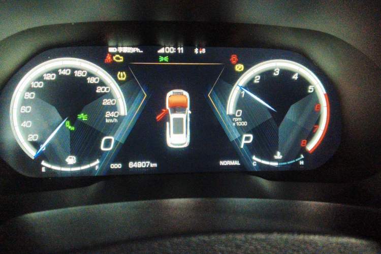 Used Wey VV6 2018 2.0T Two-Wheel-Drive Ultra-Luxury Version China V Standard Instrument Cluster
