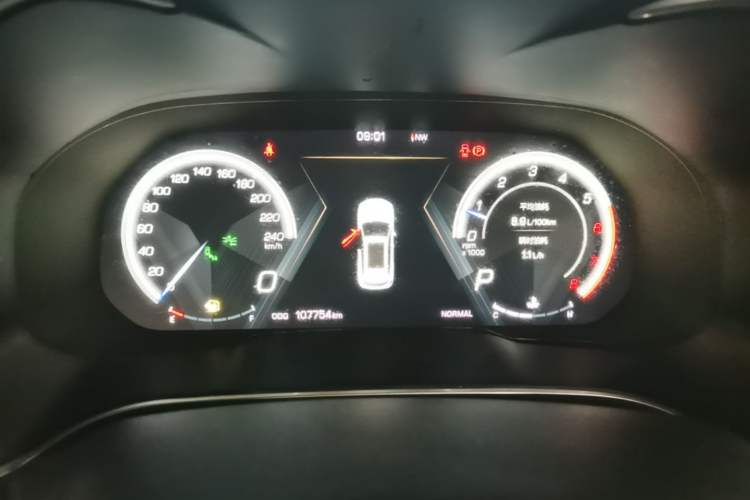 Used Wey VV6 2018 2.0T Two-Wheel Drive Flagship Version China V Standard Instrument Cluster