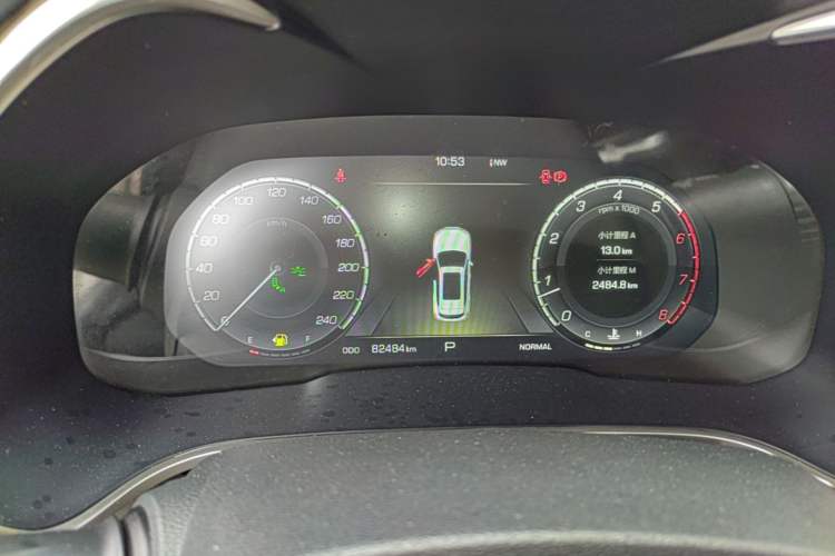 Used Wey VV6 2018 2.0T Two-Wheel-Drive Ultra-Luxury Version China V Standard Instrument Cluster