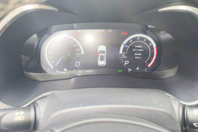 Used Wey VV6 2018 2.0T Two-Wheel-Drive Ultra-Luxury Version China V Standard Instrument Cluster