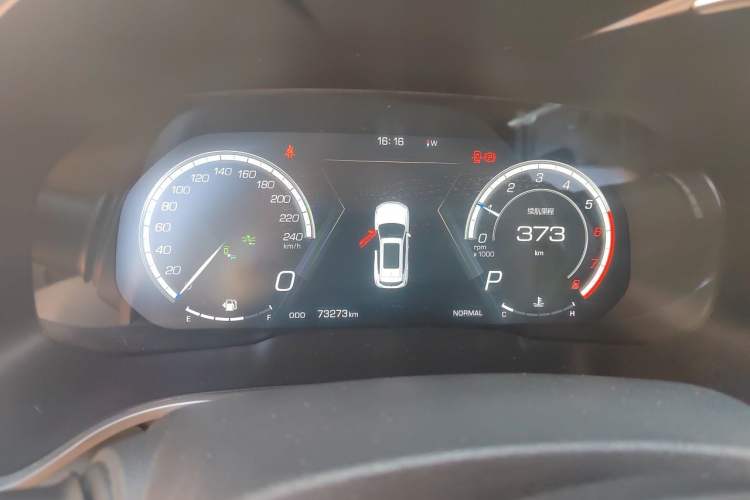 Used Wey VV6 2018 2.0T Two-Wheel-Drive Ultra-Luxury Version China V Standard Instrument Cluster