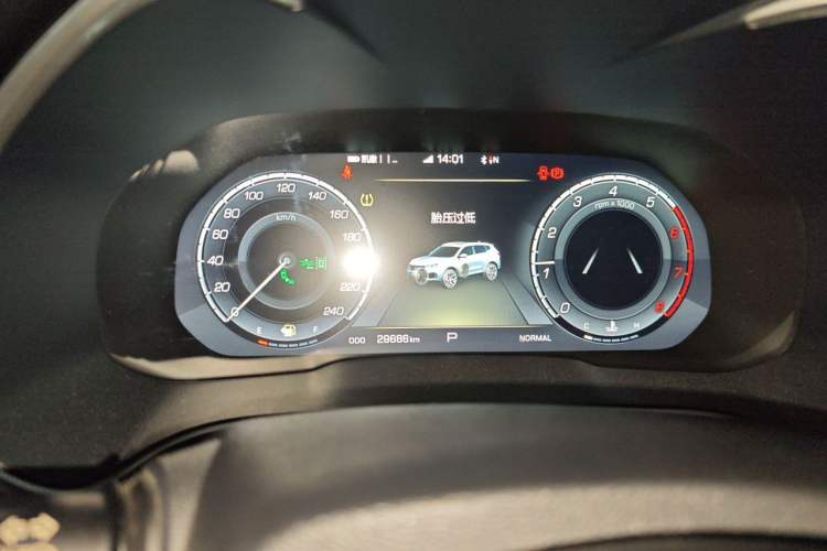 Used Wey VV6 2018 2.0T Two-Wheel-Drive Ultra-Luxury Version China V Standard Instrument Cluster