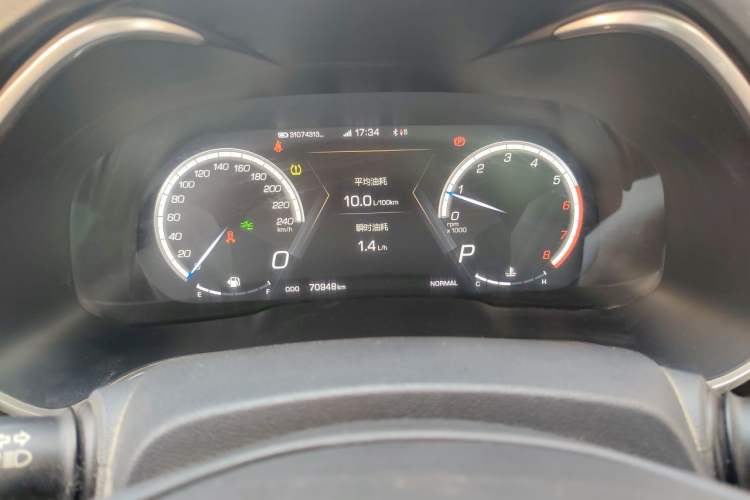 Used Wey VV6 2018 2.0T Two-Wheel-Drive Ultra-Luxury Version China V Standard Instrument Cluster