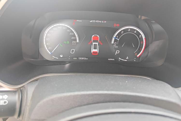 Used Wey VV6 2018 2.0T Two-Wheel Drive Flagship Version China V Standard Odometer Close Up